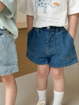 休閒牛仔短褲