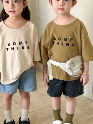 SOMETHING寬鬆短Ｔ