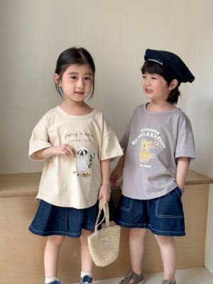 動物園插畫短Ｔ