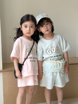 字母印花套裝