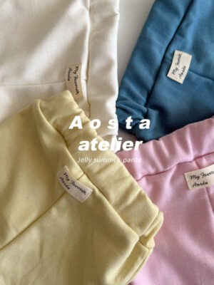 韓國Aosta▸捲邊喇叭長褲