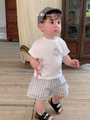 檔口童裝▸夏日小獅子套裝