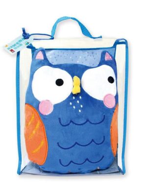 貓頭鷹-寶寶絨毛抱抱書